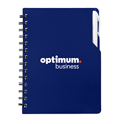 OB SPIRAL NOTEBOOK WITH PEN