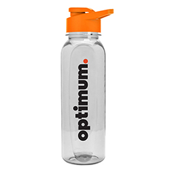OP 24OZ FLAT SIDE TRITAN BOTTLE WITH DRINK THRU