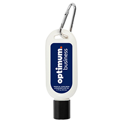 OB SUNSCREEN W/CARABINER
