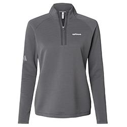 OP ADIDAS LADIES SPACER 1/4-ZIP PULLOVER