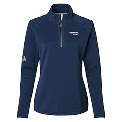 OB ADIDAS LADIES SPACER 1/4-ZIP PULLOVER